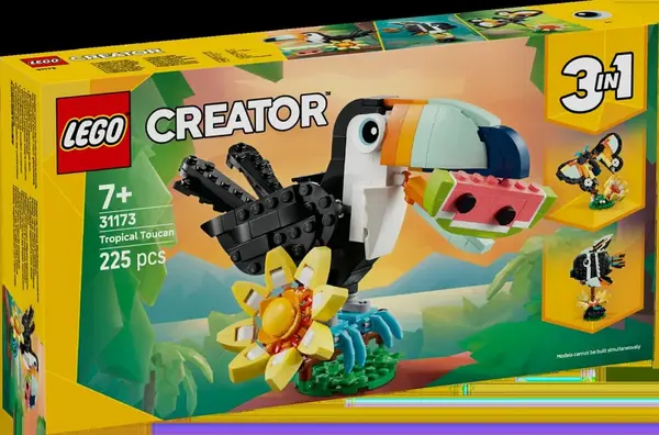 Divoká zvířata: Tropický tukan - Lego Creator (31173)