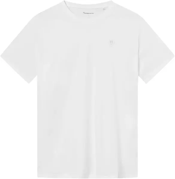 KnowledgeCotton Apparel Tričko 'ALDER'  biela