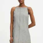 Lněné šaty Answear.LAB