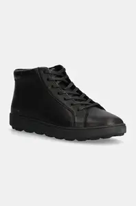Geox Kožené sneakers boty Geox U SPHERICA ECUB-1