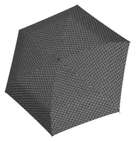 Skladací dáždnik Doppler Carbonsteel Mini Slim Minimals Black