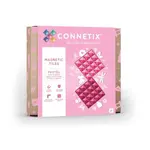 CONNETIX® Rainbow Pink & Berry Ba Base Plate 2ks