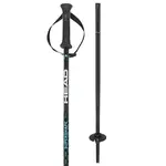 Head SUPERSHAPE TEAM Juniorské lyžiarske palice, čierna, veľkosť