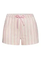 VIVANCE Pyžamové nohavice  ružová / biela