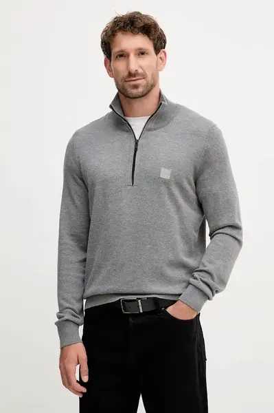 Svetr z vlněné směsi BOSS Orange Kanobix_S