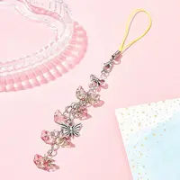 Flower Acrylic & Glass Mobile Straps