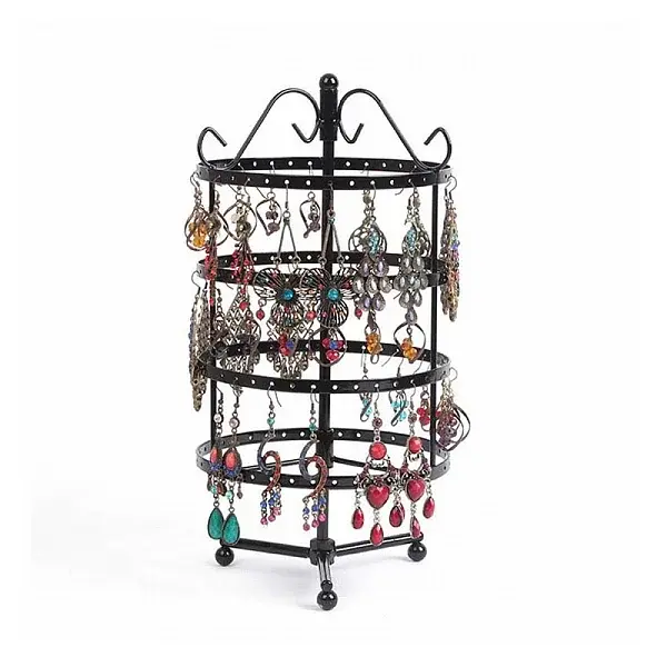 4-Tier Rotatable Iron Earring Display Stands