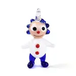 Handmade Lampwork Clown Figurine Pendants