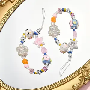 2Pcs Acrylic Mobile Straps