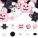 41Pcs 10 Styles Food Grade Eco-Friendly Silicone Focal Beads