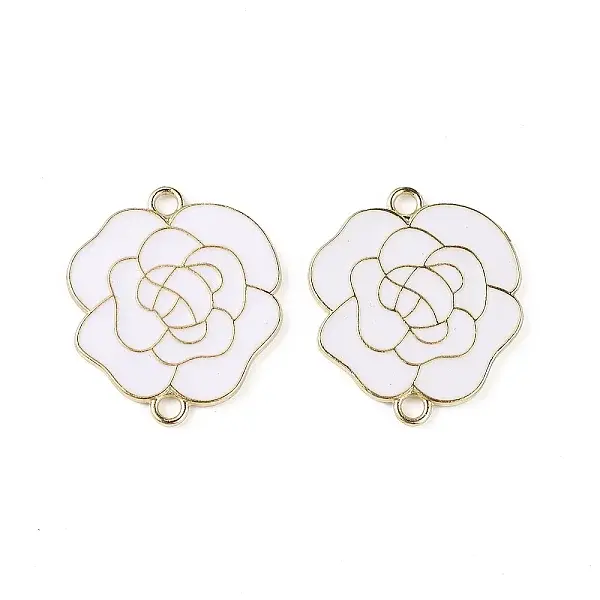 Spray Painted Alloy Connector Charms