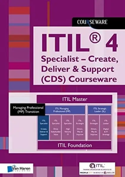 Itil 4 Specialist Create, Deliver & Support Cds Courseware - Van Haren Publishing
