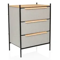 MID.YOU KOMODA, šedohnědá, 58/79/39 cm