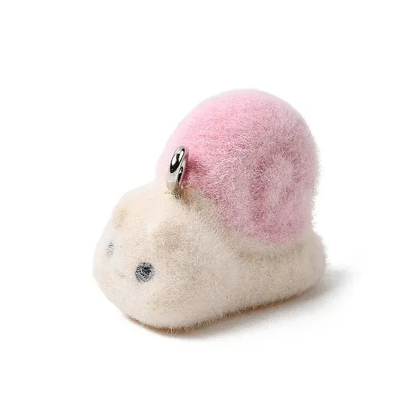 Flocking Opaque Resin Pendants