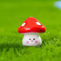 Resin Mushroom Miniature Ornaments