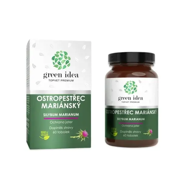 Green idea Ostropestřec mariánský 60 tobolek