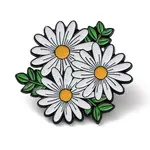 Daisy Enamel Pins