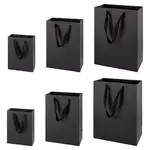 15Pcs 3 Sizes Rectangle Paper Gift Storage Tote Bags with Handle
