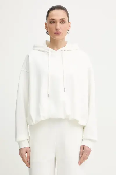 Trussardi mikina s kapucí dámská bavlněná