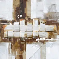 Monee OLEJOMALBA, abstraktní, 30/30 cm