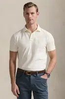 Bavlněné polo tričko Polo Ralph Lauren béžová barva, 710938137