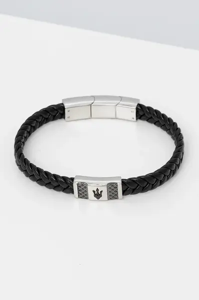 Kožený náramek Maserati LEATHER