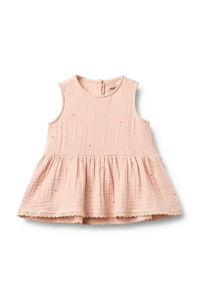 Dětské bavlněné šaty Wheat