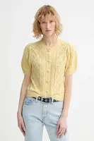 Kardigan s příměsí vlny Levi's PAULINE POINTELLE SS