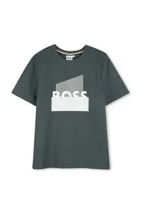 Dětské bavlněné tričko BOSS