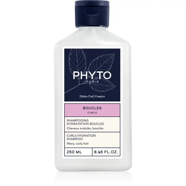 Phyto Curls Hydratation Shampoo hydratačný šampón pre vlnité a kučeravé vlasy 250 ml