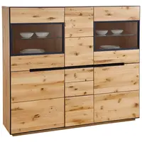 Linea Natura VYSOKÁ KOMODA, divoký dub, barvy dubu, 155/136/38 cm