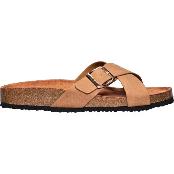 LOAP MIRRI Dámské pantofle, hnědá, velikost