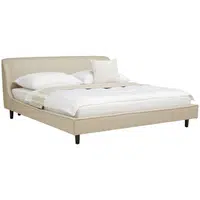 Livetastic ČALOUNĚNÁ POSTEL, 180/200 cm, béžová