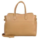 Dámská kožená kabelka na notebook Burkely Miata - světle hnědá