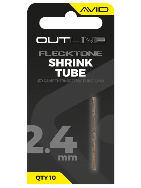 Avid carp smršťovací hadička outline flecktone shrink tube - 2,4 mm