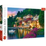 Trefl Puzzle Itálie Jezero Como / 500 dílků