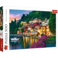 Trefl Puzzle Itálie Jezero Como / 500 dílků