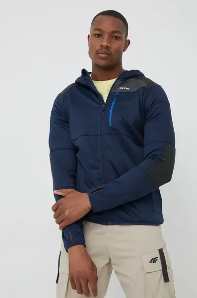 Sportovní mikina Viking Yosemite tmavomodrá barva, s kapucí, 720/24/1243