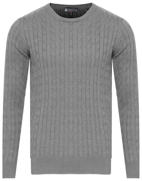 Plus Size Dámská Mikina BARTEX - WARKOCZ 1 SZARY