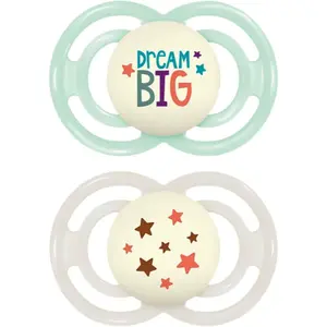 MAM Perfect Night 16+ months dudlík Mint/ Grey 2 ks