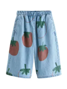 Next Džínsy  modrá denim / jedľová / brusnicová