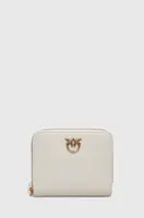 Kožená peněženka Pinko béžová barva, 100249.A0F1