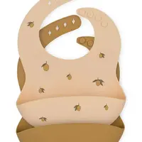 Dětský podbradník Konges Sløjd 2 PACK SILICONE BIB 2-pack
