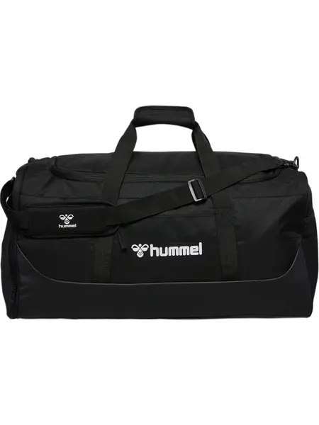Hummel Športová taška  čierna / biela