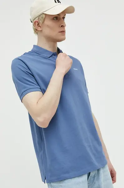 Bavlněné polo tričko HUGO Donos222 50466182