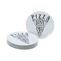 Creatable SADA TALÍŘŮ NA PIZZU, keramika, 33 cm