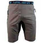 HAVEN NALISHA SLIMFIT Pánké cyklo kraťasy, tmavě šedá, velikost