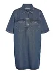 Noisy may Košeľové šaty 'NMIndie'  modrá denim