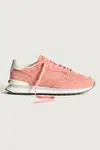 Semišové sneakers boty Hoff BARAHONA růžová barva, 12502033 CITY