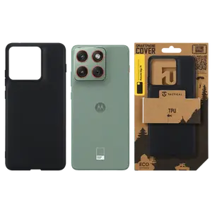 Zadní kryt Tactical TPU pro Motorola Edge 70, černá